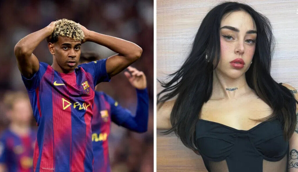 Lamine Yamal and Nicki Nicole